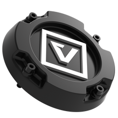 VCAP1 SATIN BLACK SW LOGO - ABS - J.I. MOTORSPORTS 626