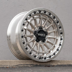 Delta R beadlock wheels featuring a unique concave center and 6061-T6 Billet Beadlock for strength.