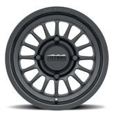 411 UTV Bead Grip Matte Black UTV Wheel showcasing 16 spoke design and METHOD logo.