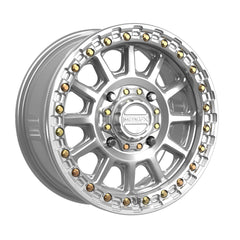Rampage Beadlock | Gloss Silver Machined