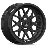 V03 14X7 +25MM 4X137 GLOSS BLACK - J.I. MOTORSPORTS 626