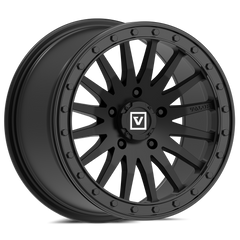 V06 BEADLOCK 15X8 +40 5X114.3 SATIN BLACK - J.I. MOTORSPORTS 626