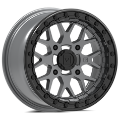 V07 BEADLOCK 15X7 +25MM 4X156 SATIN GRAPHITE - J.I. MOTORSPORTS 626