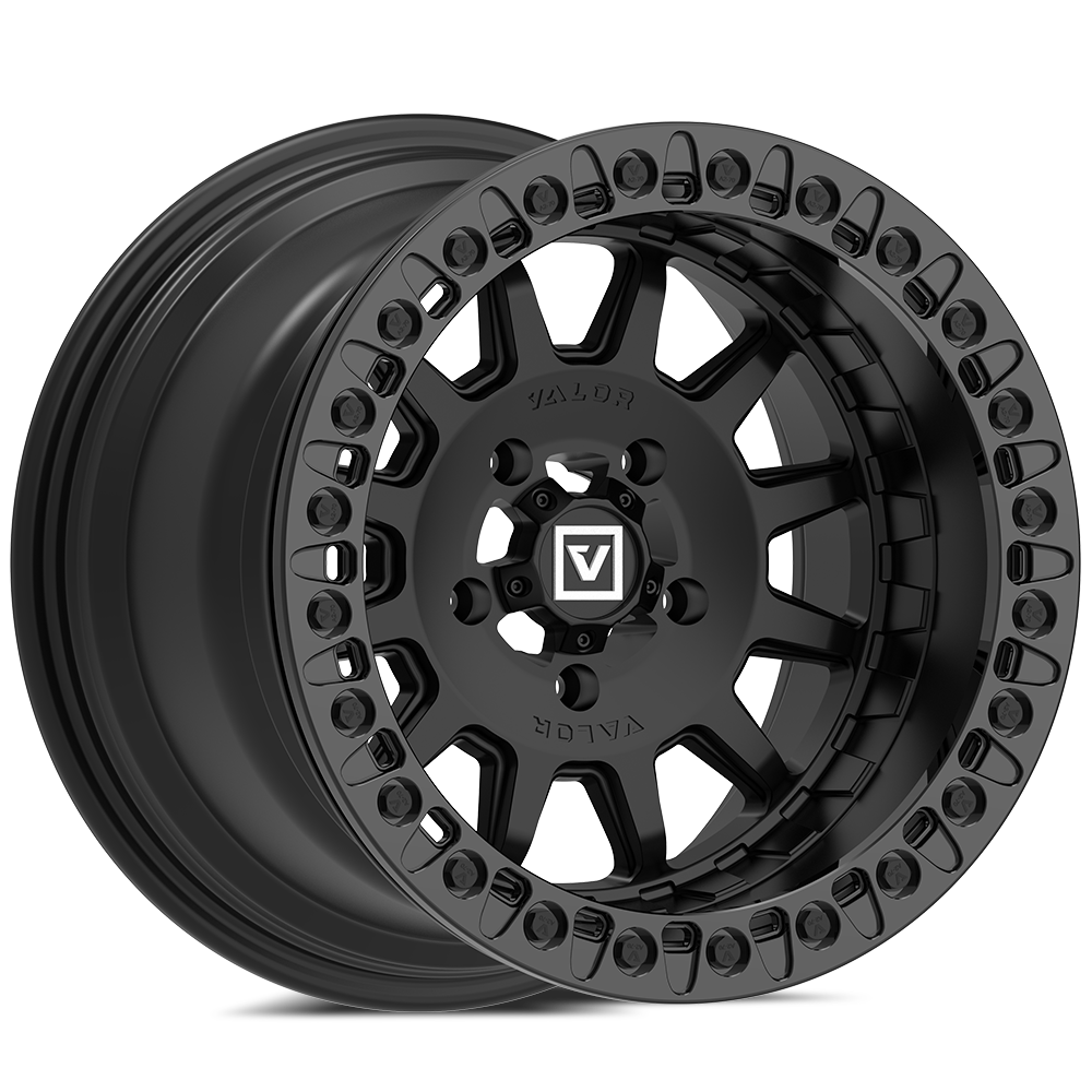 V09 BEADLOCK 15X10 +0 5X114.3 SATIN BLACK - J.I. MOTORSPORTS 626