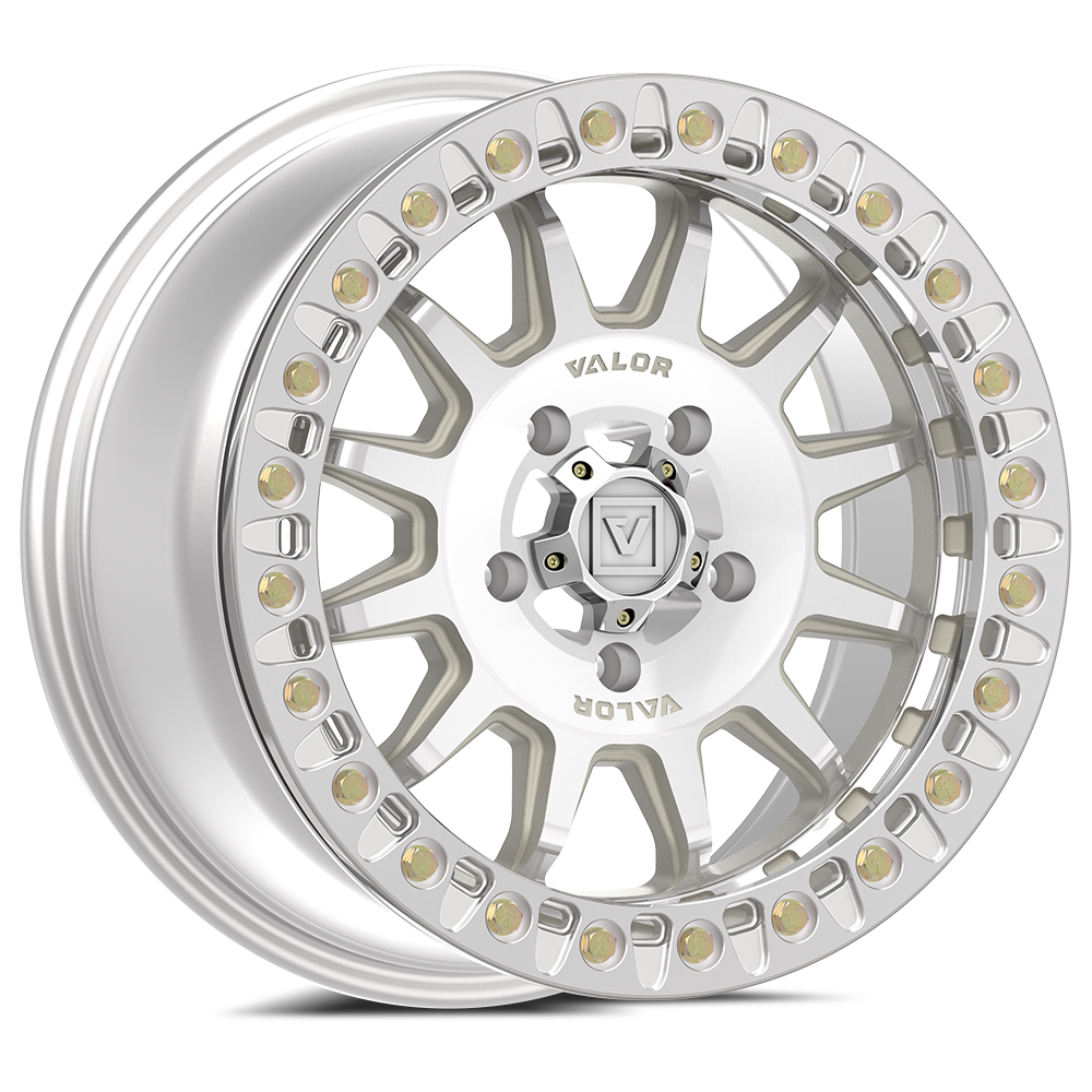 V09 BEADLOCK 15X7 +40 5X114.3 RAW MACHINED - J.I. MOTORSPORTS 626