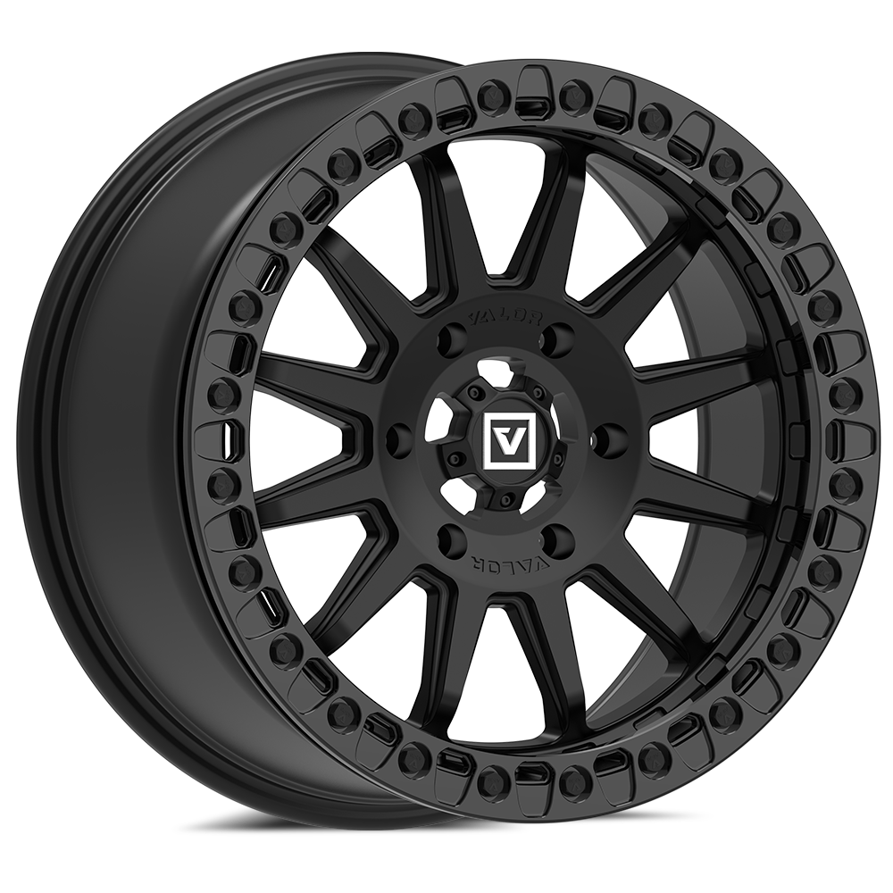 V09 BEADLOCK 17X8 +40 6X139.7 SATIN BLACK - J.I. MOTORSPORTS 626