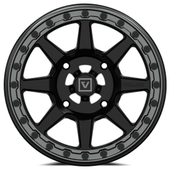V13 BEADLOCK 15X7 +10MM 4X156 SATIN BLACK - J.I. MOTORSPORTS 626