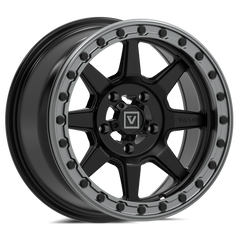 V13 BEADLOCK 15X7 +10MM 5X114.3 SATIN BLACK - J.I. MOTORSPORTS 626