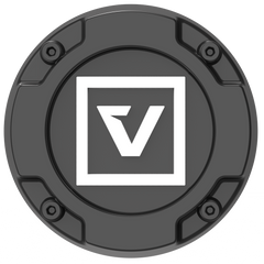 VCAP1 SATIN BLACK SW LOGO - ABS - J.I. MOTORSPORTS 626