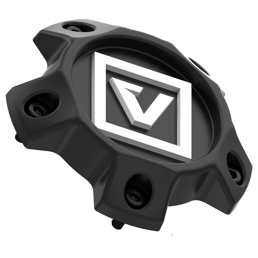 VCAP2 SATIN BLACK SW LOGO - BILLET - J.I. MOTORSPORTS 626