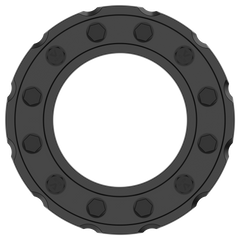 VDRING20 RING (V08) SATIN BLACK - ABS - J.I. MOTORSPORTS 626