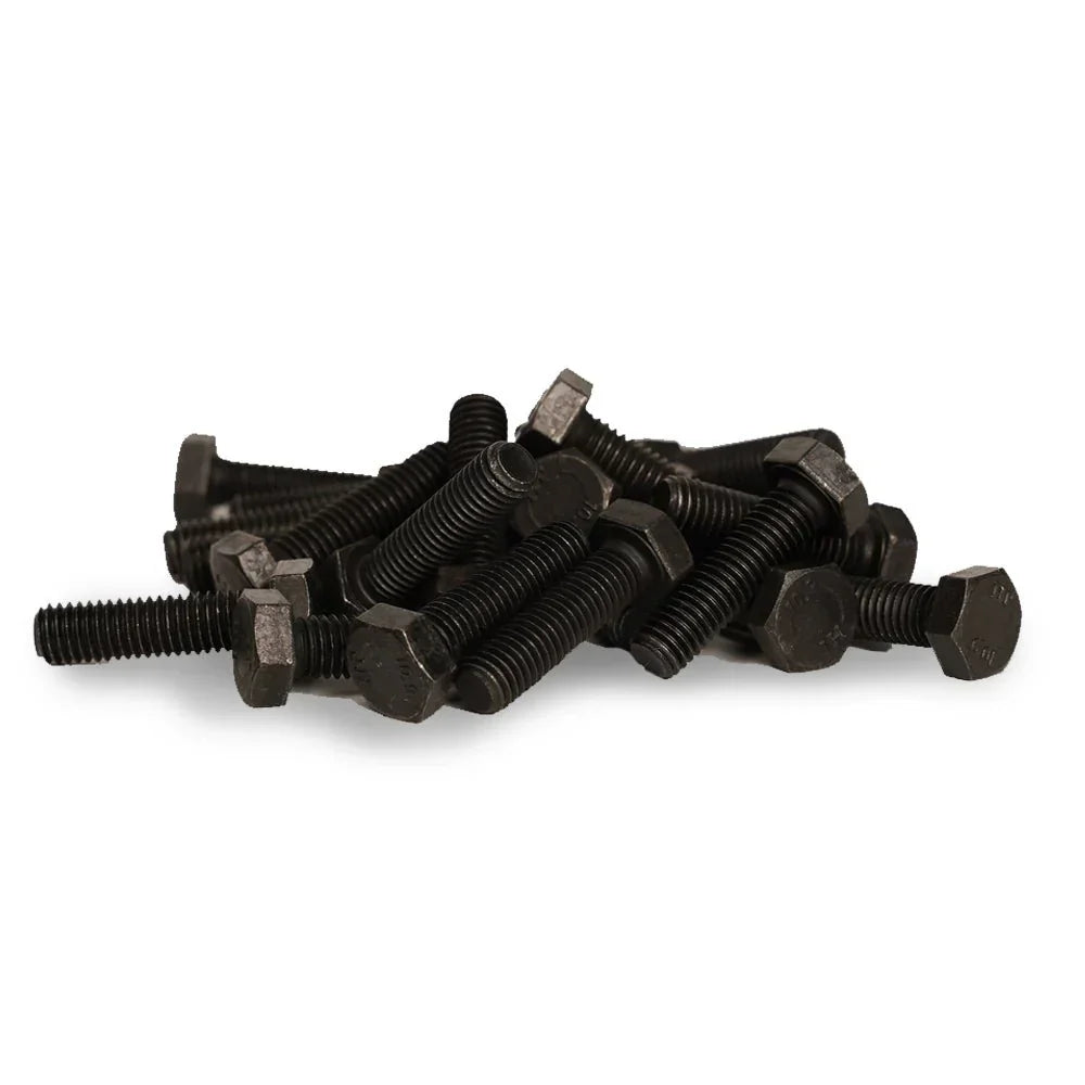 M8X25MM BOLTS 24 PIECES - BLACK - J.I. MOTORSPORTS 626