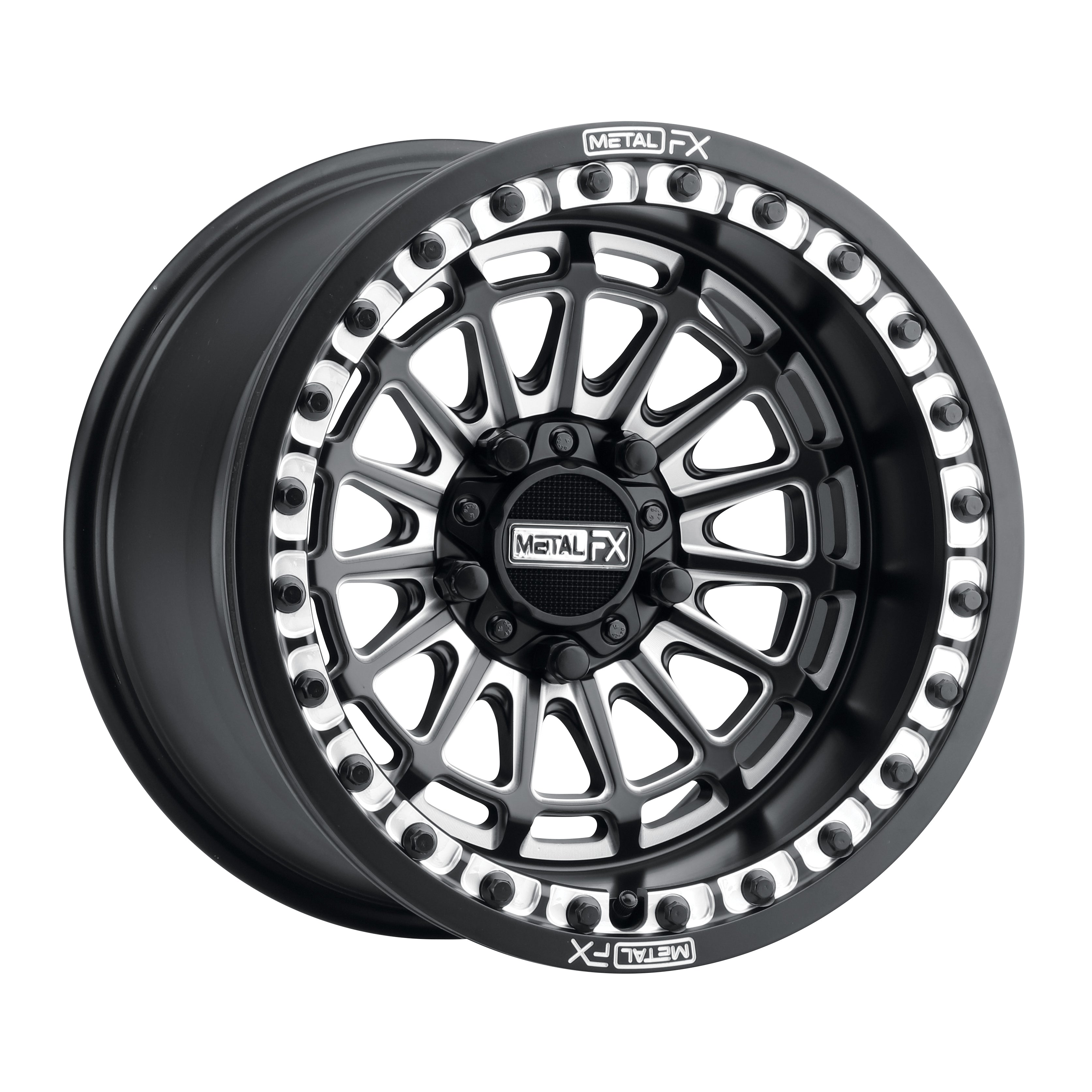 Delta R Beadlock | Satin Black Contrast Cut - J.I. MOTORSPORTS 626