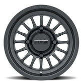 411 UTV Bead Grip Matte Black UTV Wheel showcasing 16 spoke design and METHOD logo.