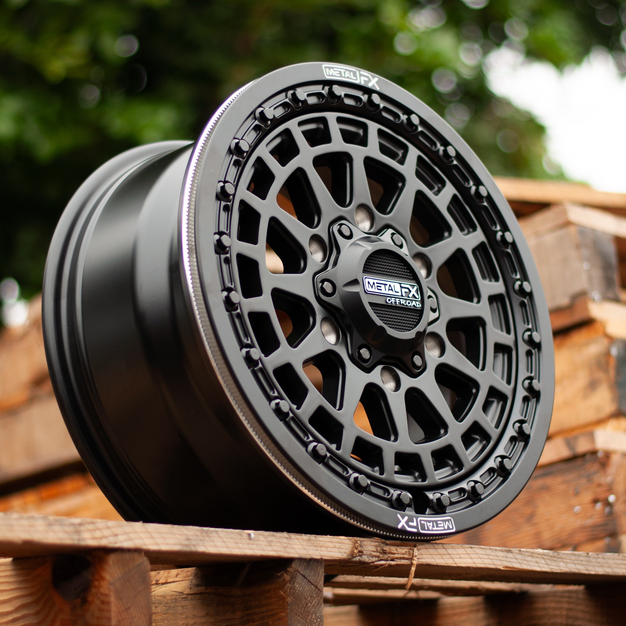 Outlaw 6R Beadlock | Satin Black - J.I. MOTORSPORTS 626