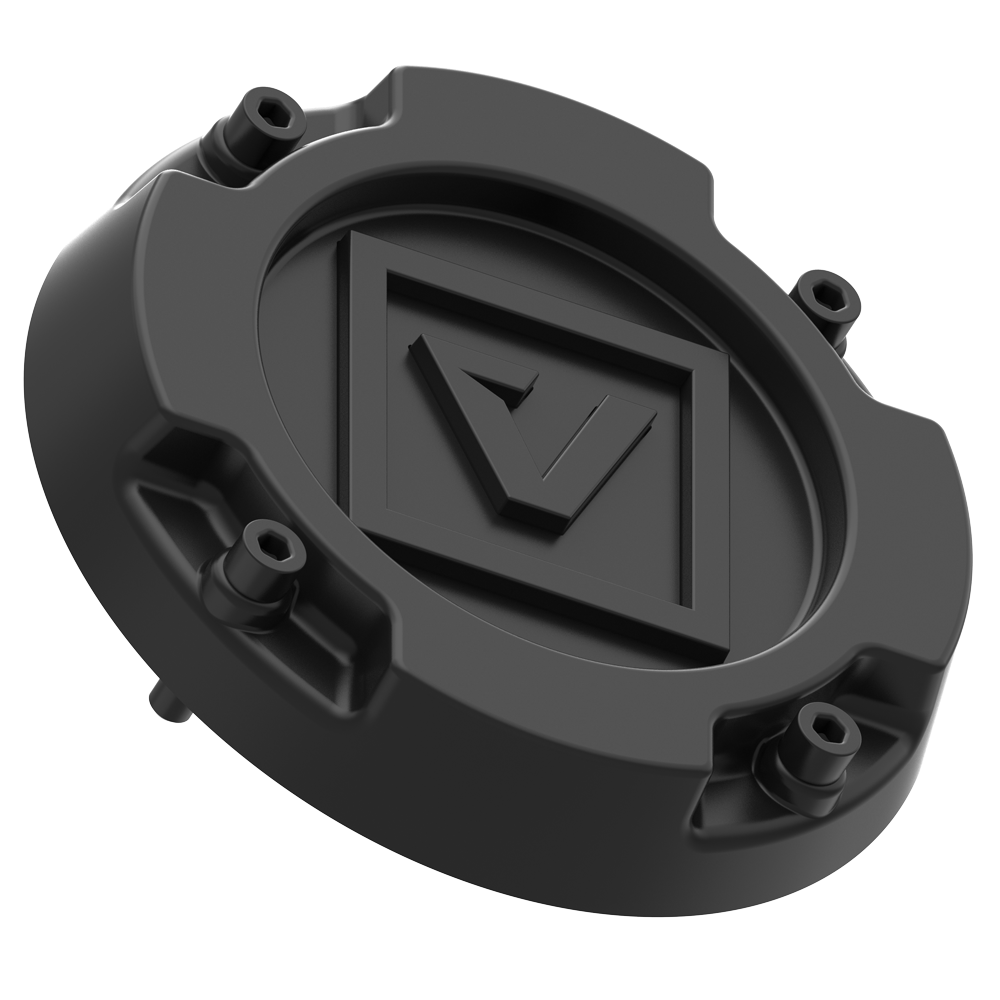 VCAP1 SATIN BLACK GB LOGO - ABS - J.I. MOTORSPORTS 626