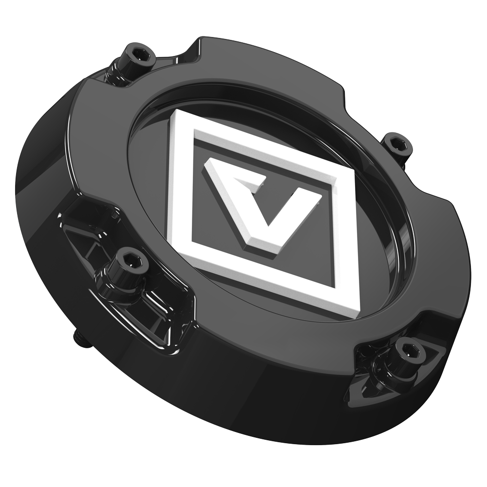 VCAP1 GLOSS BLACK SW LOGO - ABS - J.I. MOTORSPORTS 626