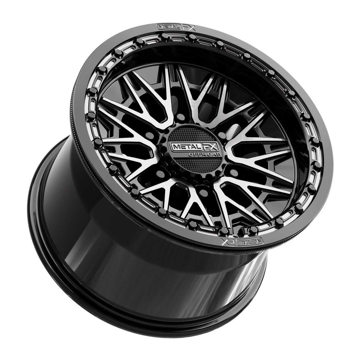Alpha 6R Beadlock | Gloss Black DDT Face - J.I. MOTORSPORTS 626