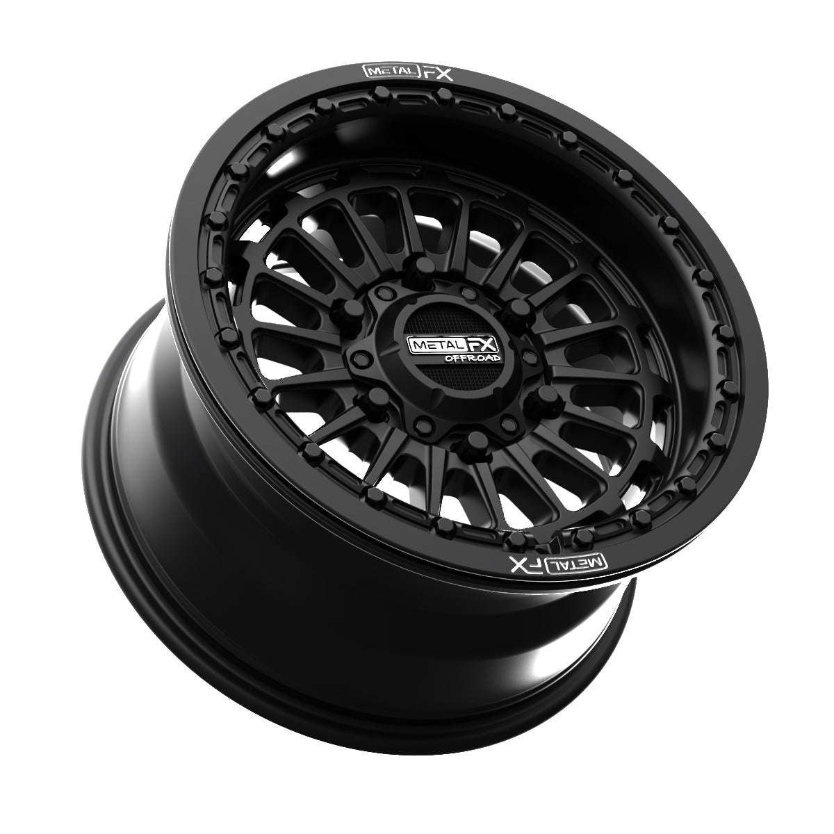Delta 6R Beadlock | Satin Black - J.I. MOTORSPORTS 626
