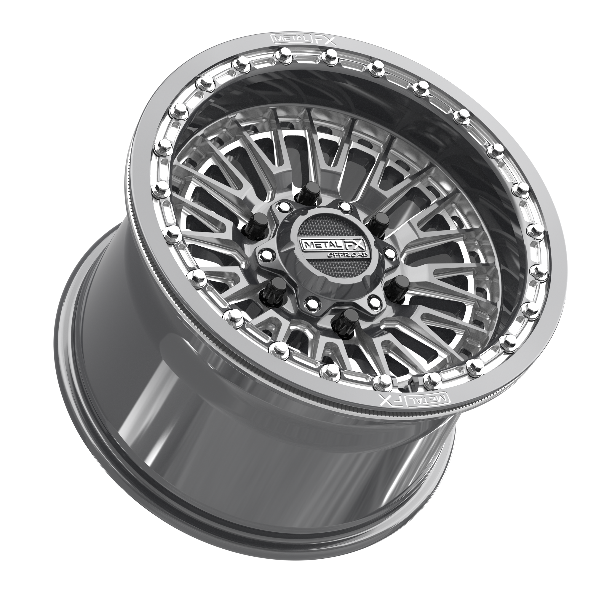 Slayer 6R Beadlock | Gunmetal Contrast Cut - J.I. MOTORSPORTS 626