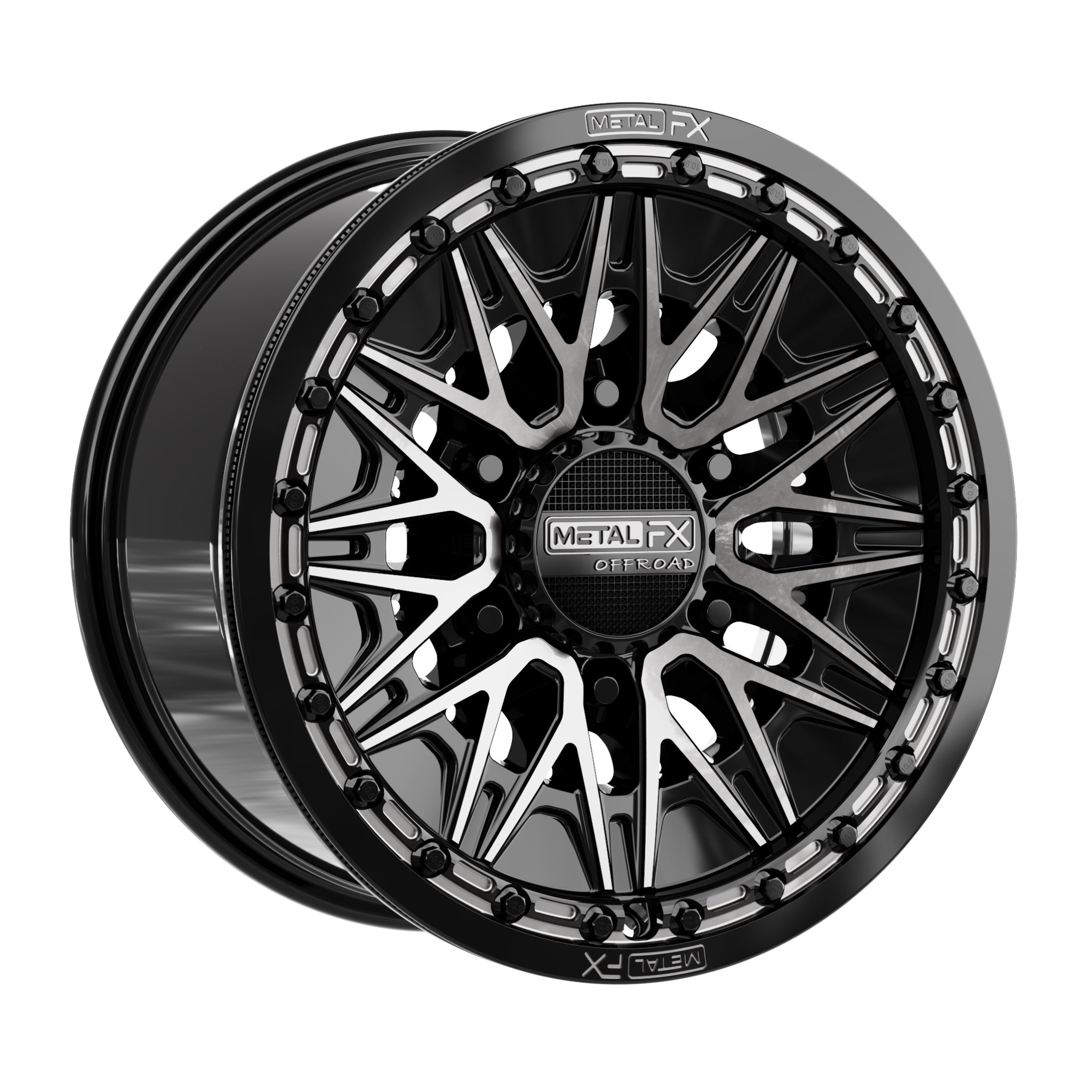 Alpha 6R Beadlock | Gloss Black DDT Face - J.I. MOTORSPORTS 626