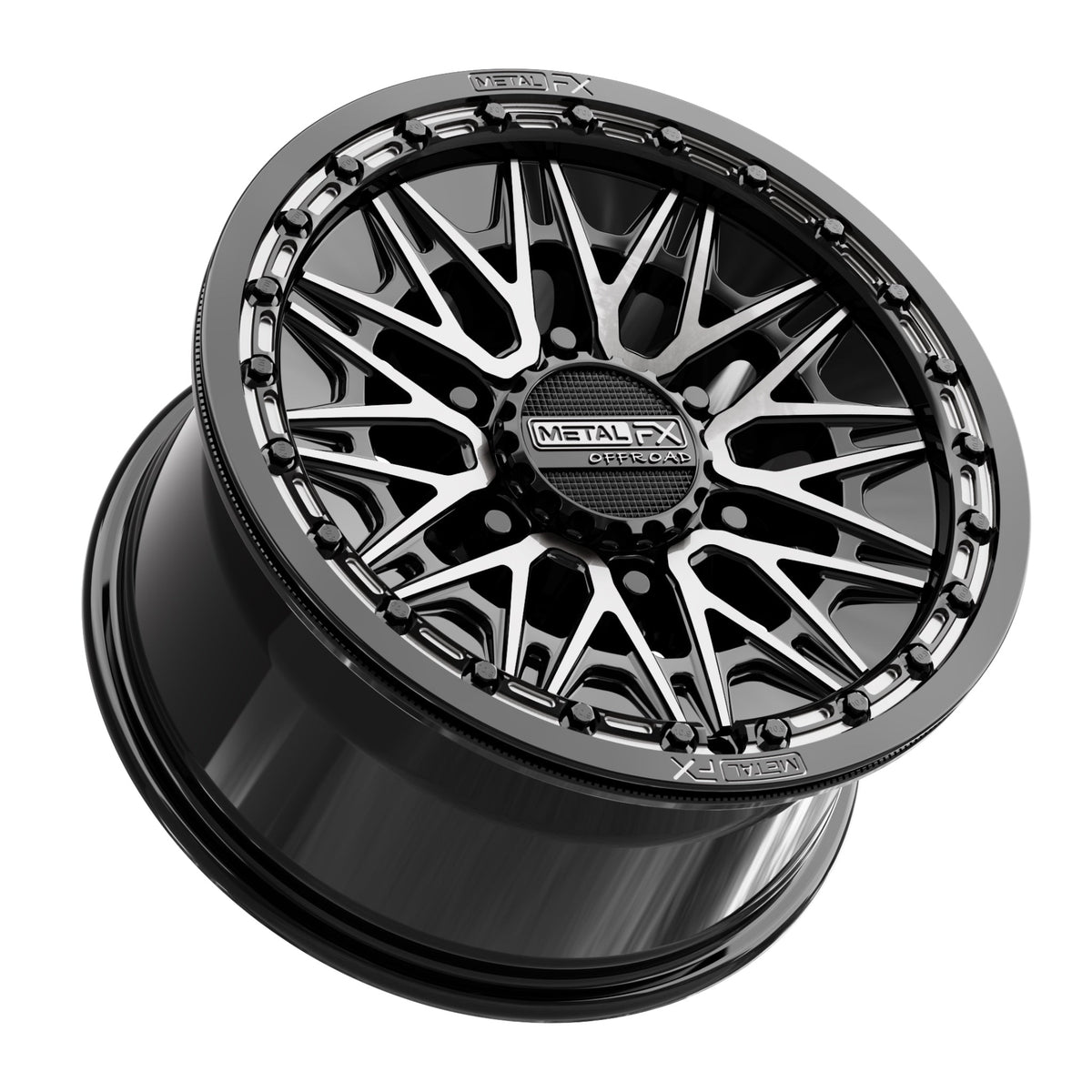 Alpha 6R Beadlock | Gloss Black DDT Face - J.I. MOTORSPORTS 626