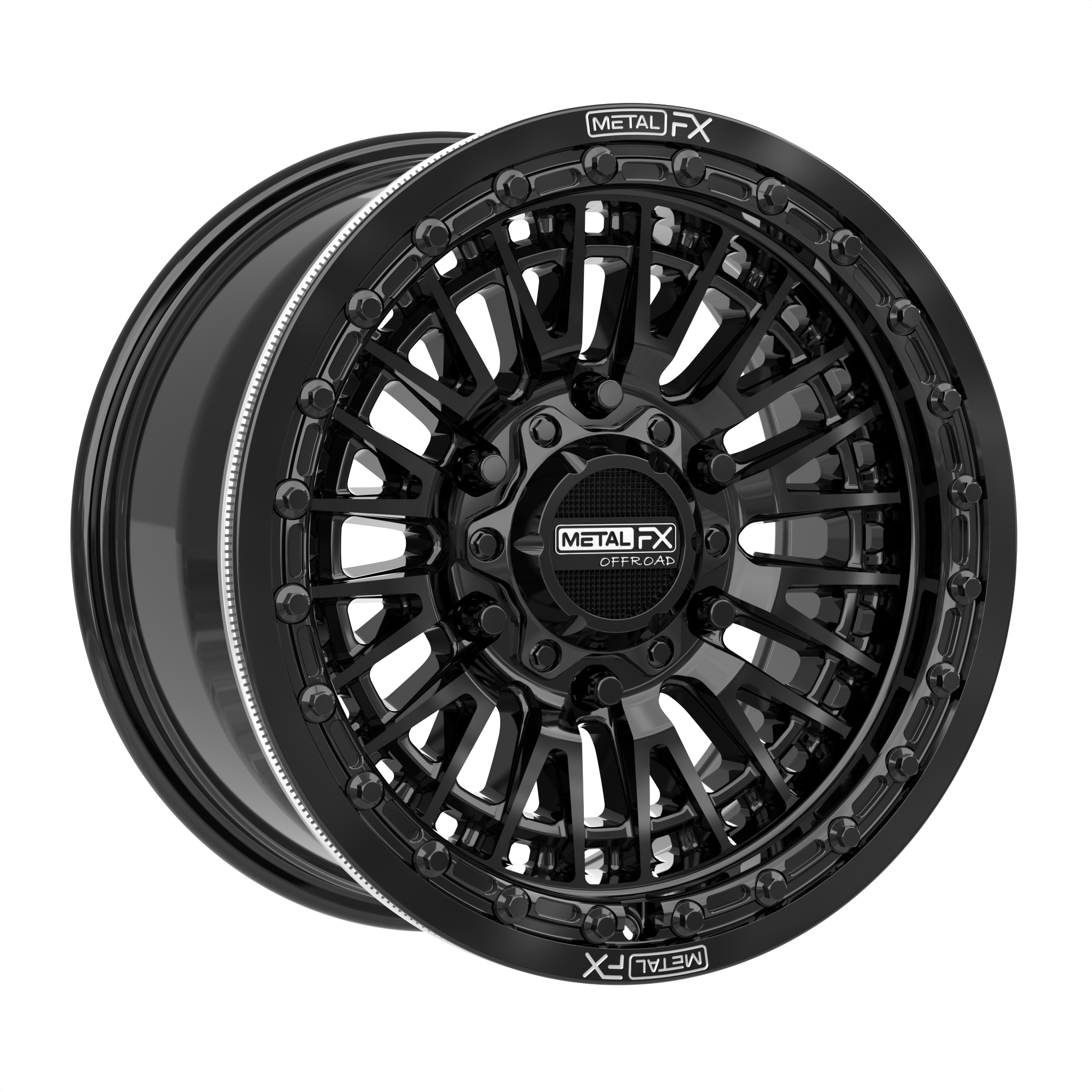 Slayer 6R Beadlock | Gloss Black - J.I. MOTORSPORTS 626