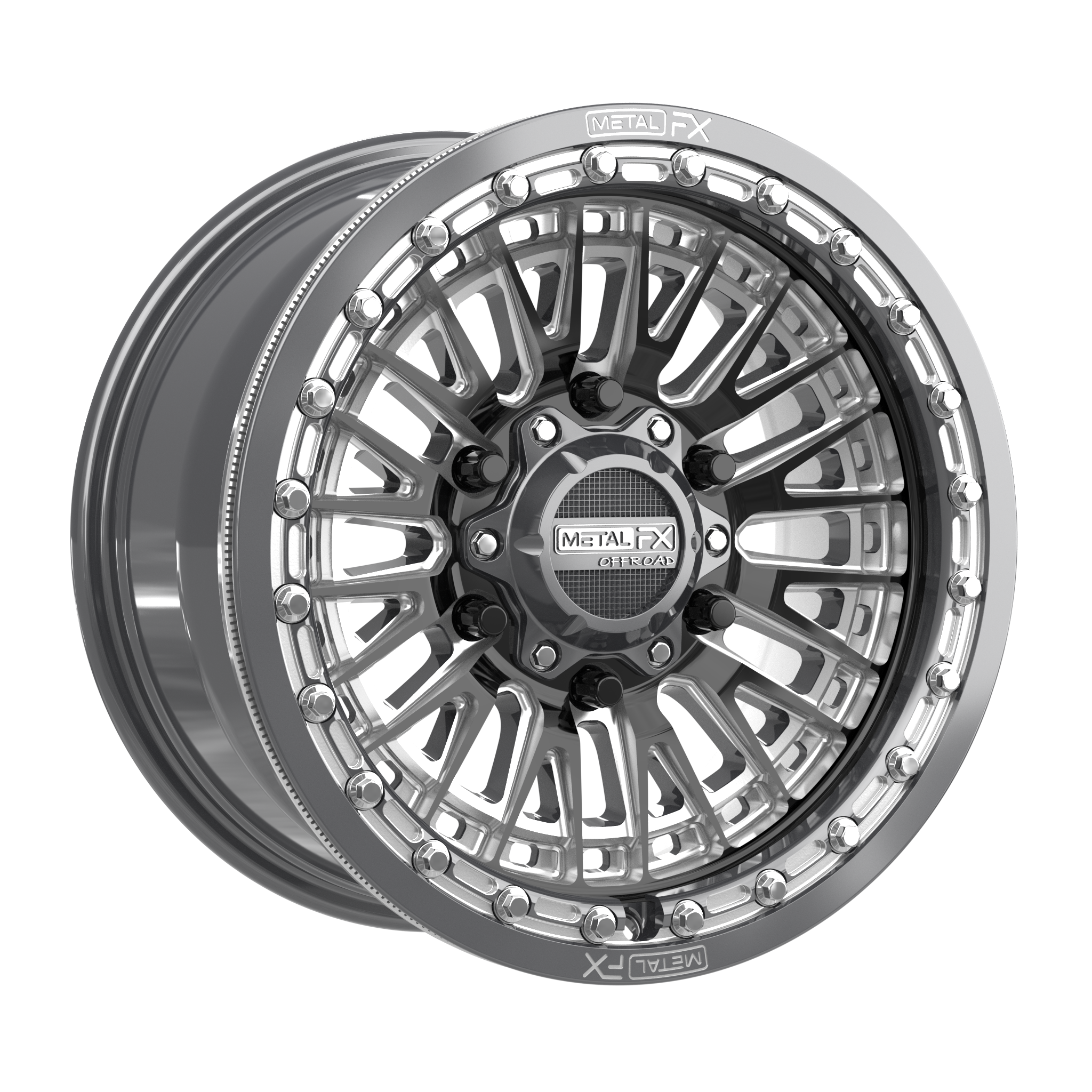 Slayer 6R Beadlock | Gunmetal Contrast Cut - J.I. MOTORSPORTS 626