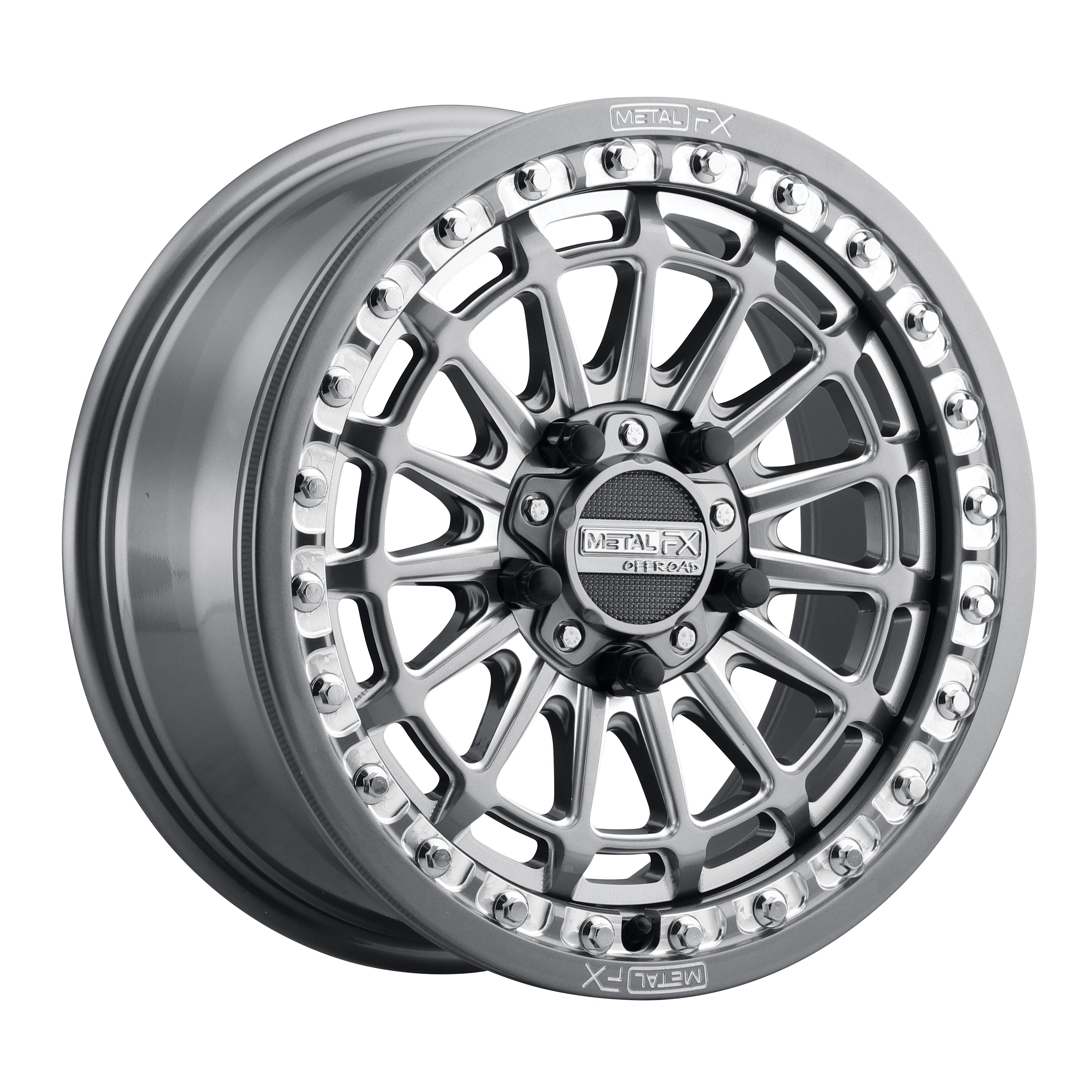 Delta R Beadlock | Gunmetal Contrast Cut - J.I. MOTORSPORTS 626