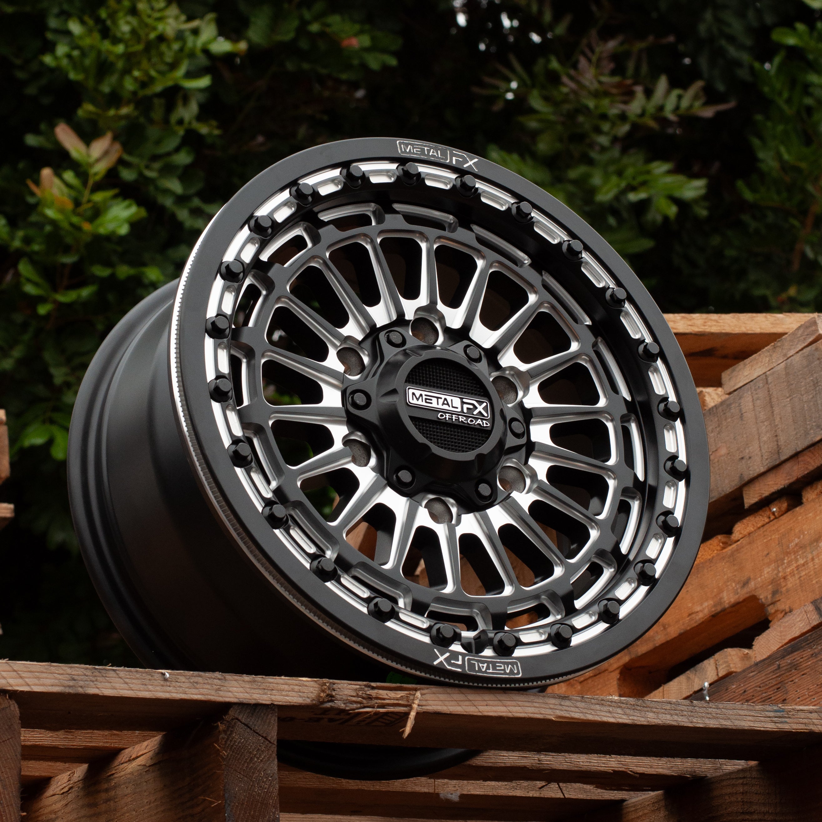 Delta 6R Beadlock | Satin Black Contrast Cut - J.I. MOTORSPORTS 626