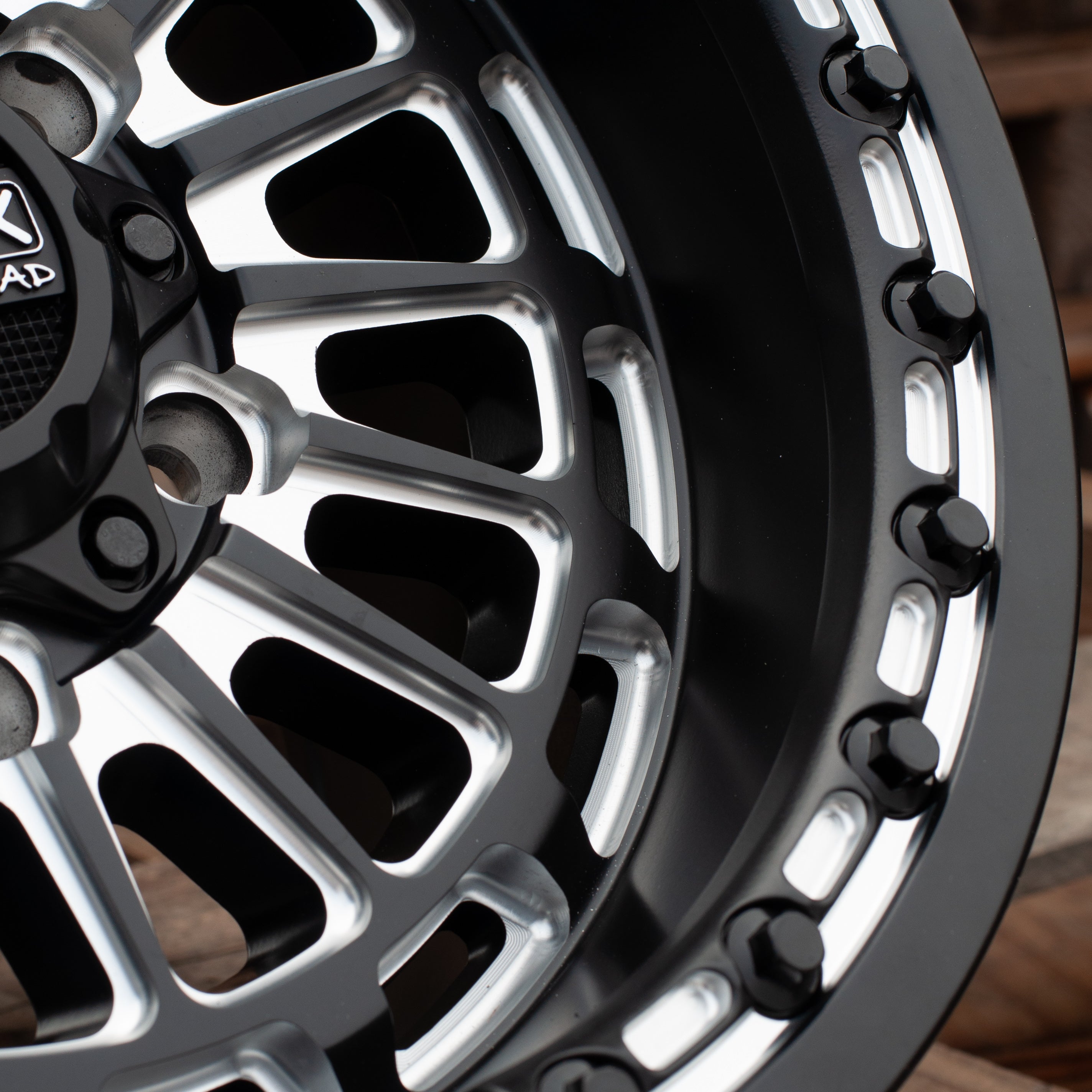 Delta 6R Beadlock | Satin Black Contrast Cut - J.I. MOTORSPORTS 626