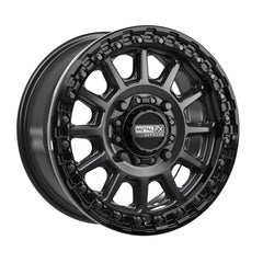Rampage Beadlock | Satin Black w/ Gloss Black Ring