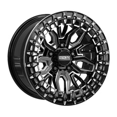 Mayhem R Beadlock UTV Wheels - Gloss Black Performance 5-Lug - J.I. MOTORSPORTS 626