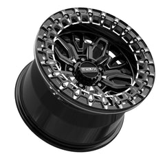 Mayhem R Beadlock UTV Wheels - Gloss Black Performance 5-Lug - J.I. MOTORSPORTS 626