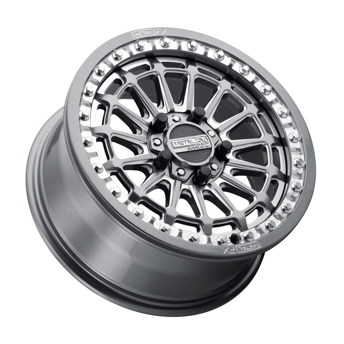 Delta R Beadlock | Gunmetal Contrast Cut - J.I. MOTORSPORTS 626