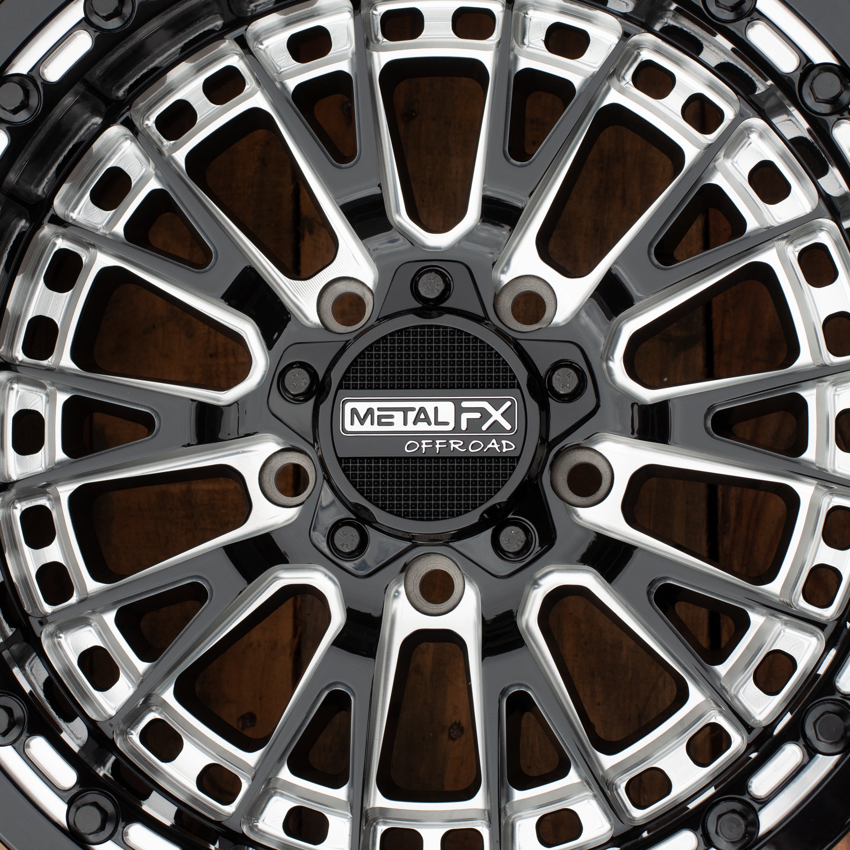 Slayer R Beadlock wheels black contrast cut on a UTV wheel showcasing detailed craftsmanship and design.