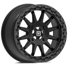 V09 BEADLOCK 17X8 +40 4X156 SATIN BLACK - J.I. MOTORSPORTS 626