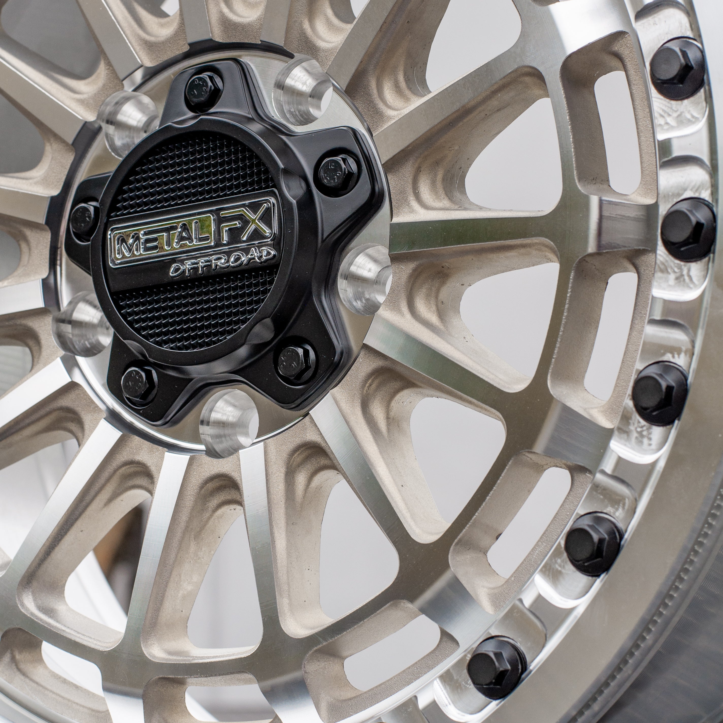 Delta R beadlock wheels featuring a unique concave design and durable 6061-T6 Billet Beadlock from Metal FX Offroad.