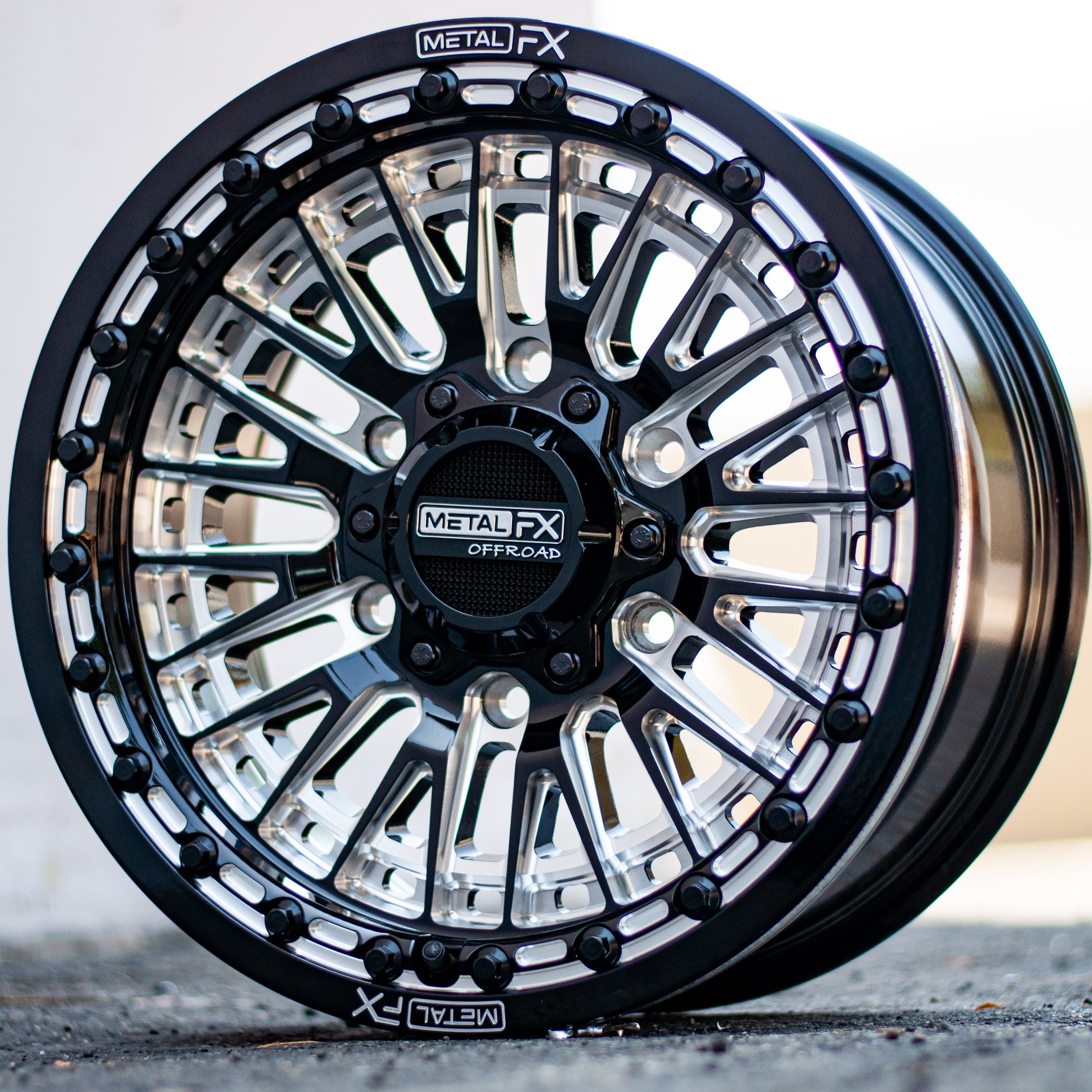 Slayer 6R Beadlock | Gloss Black Contrast Cut - J.I. MOTORSPORTS 626