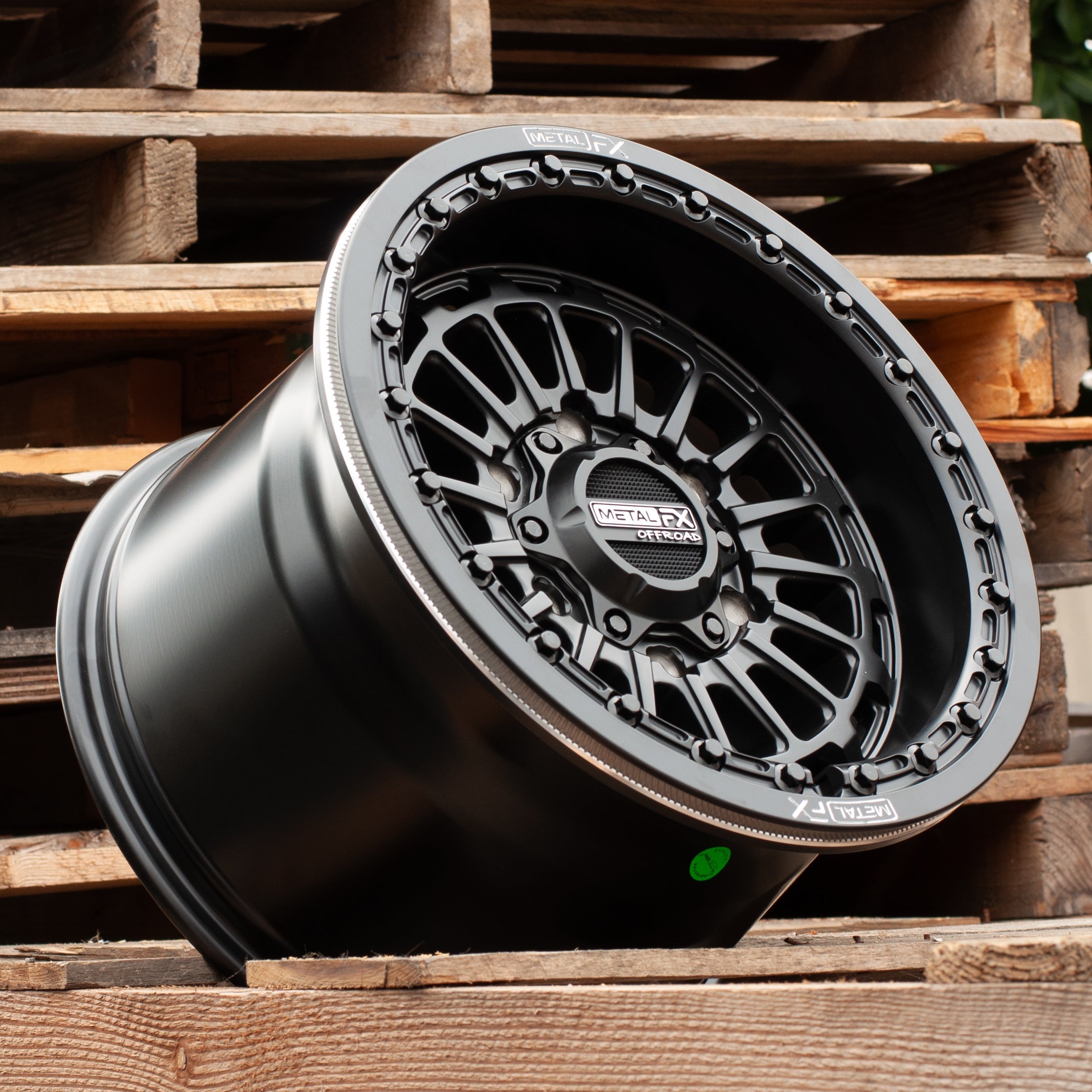 Delta 6R Beadlock | Satin Black - J.I. MOTORSPORTS 626