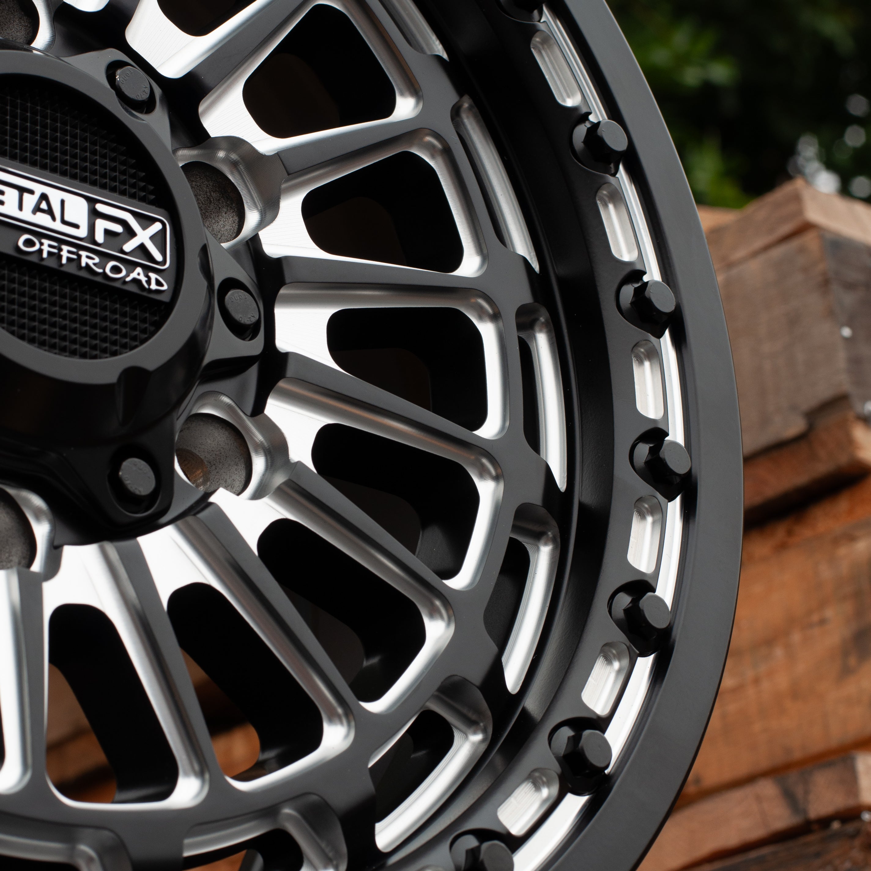 Delta 6R Beadlock | Satin Black Contrast Cut - J.I. MOTORSPORTS 626