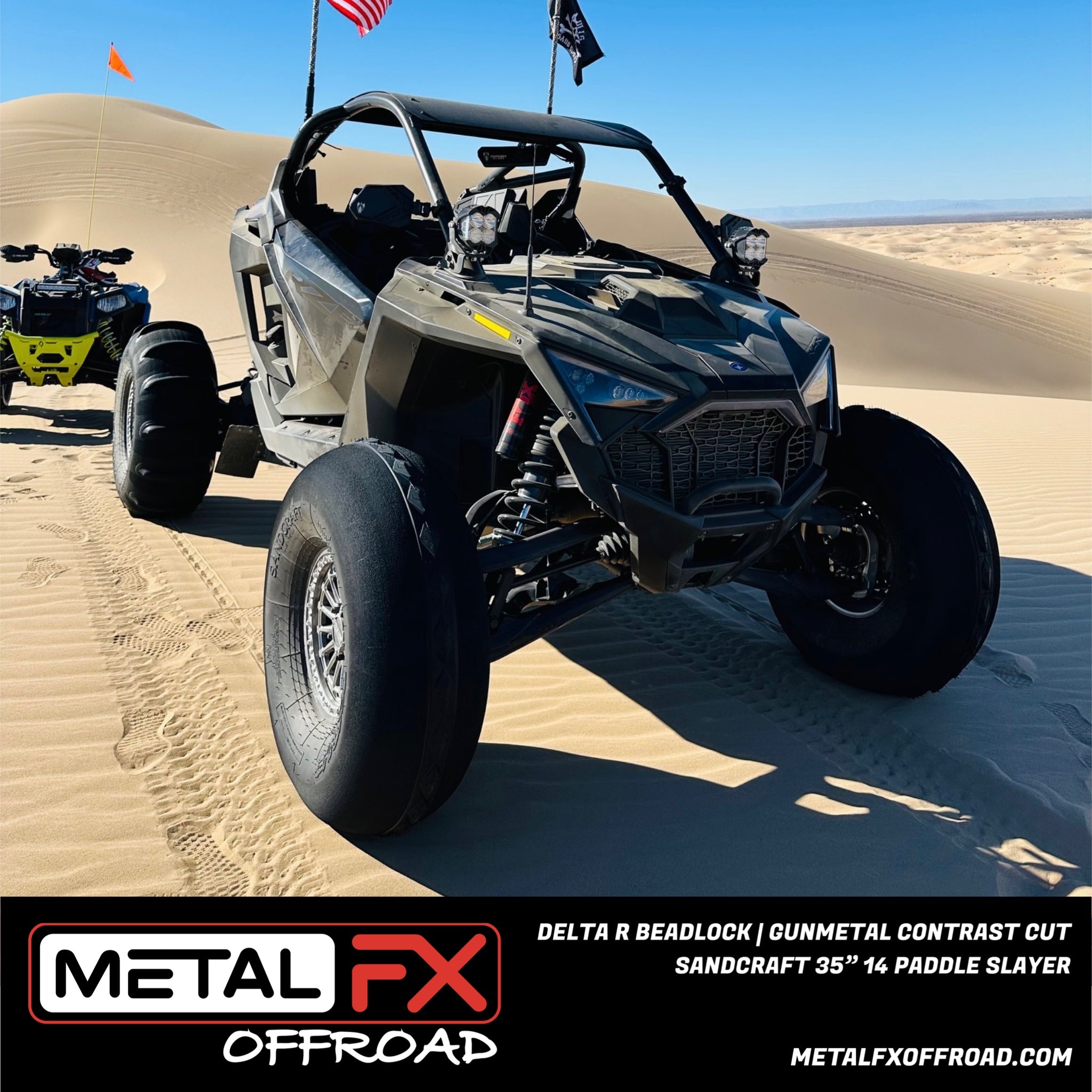 Delta R Beadlock | Gunmetal Contrast Cut - J.I. MOTORSPORTS 626