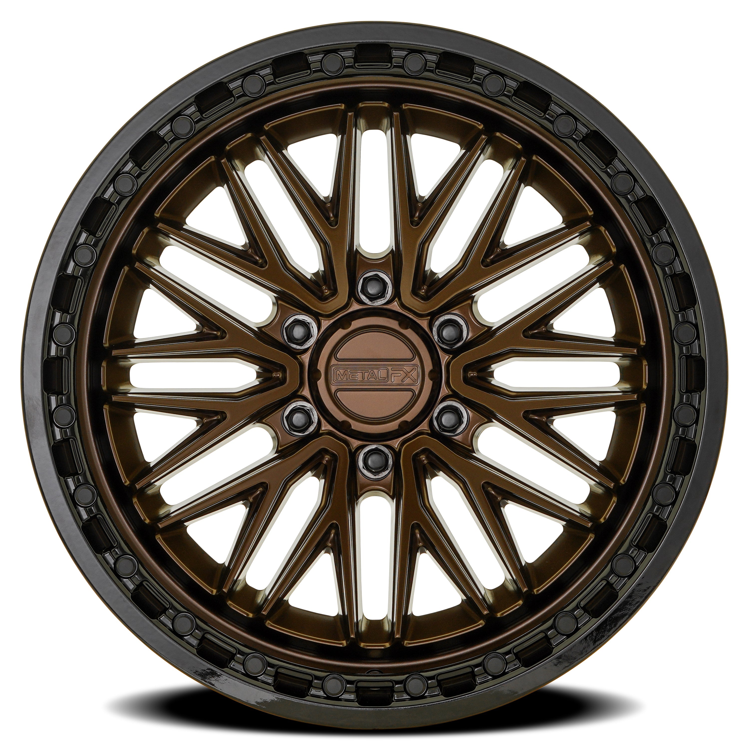 Alpha Truck | Smoked Bronze Center Gloss Black Lip
