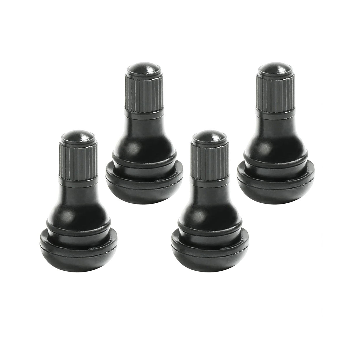 TR412 SHORT BLACK .92" - PACK OF 4 - J.I. MOTORSPORTS 626