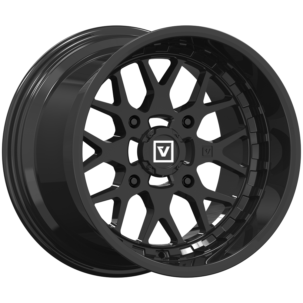 V03 15X10 +00MM 4X156 GLOSS BLACK - J.I. MOTORSPORTS 626