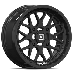 V03 14X7 +25MM 4X110 GLOSS BLACK - J.I. MOTORSPORTS 626