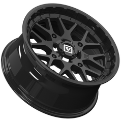 V03 14X7 +25MM 4X110 GLOSS BLACK - J.I. MOTORSPORTS 626