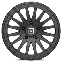 V06 BEADLOCK 15X8 +40 5X114.3 SATIN BLACK - J.I. MOTORSPORTS 626