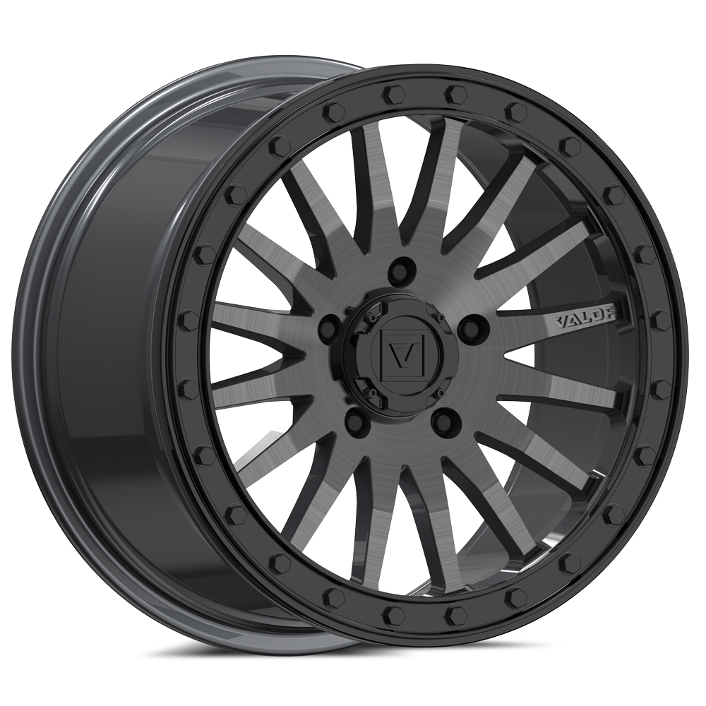 V06 BEADLOCK 15X8 +40 5X114.3 BRUSHED GUNMETAL - J.I. MOTORSPORTS 626