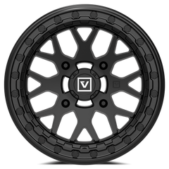 V07 BEADLOCK 15X7 +25MM 4X137 SATIN BLACK - J.I. MOTORSPORTS 626